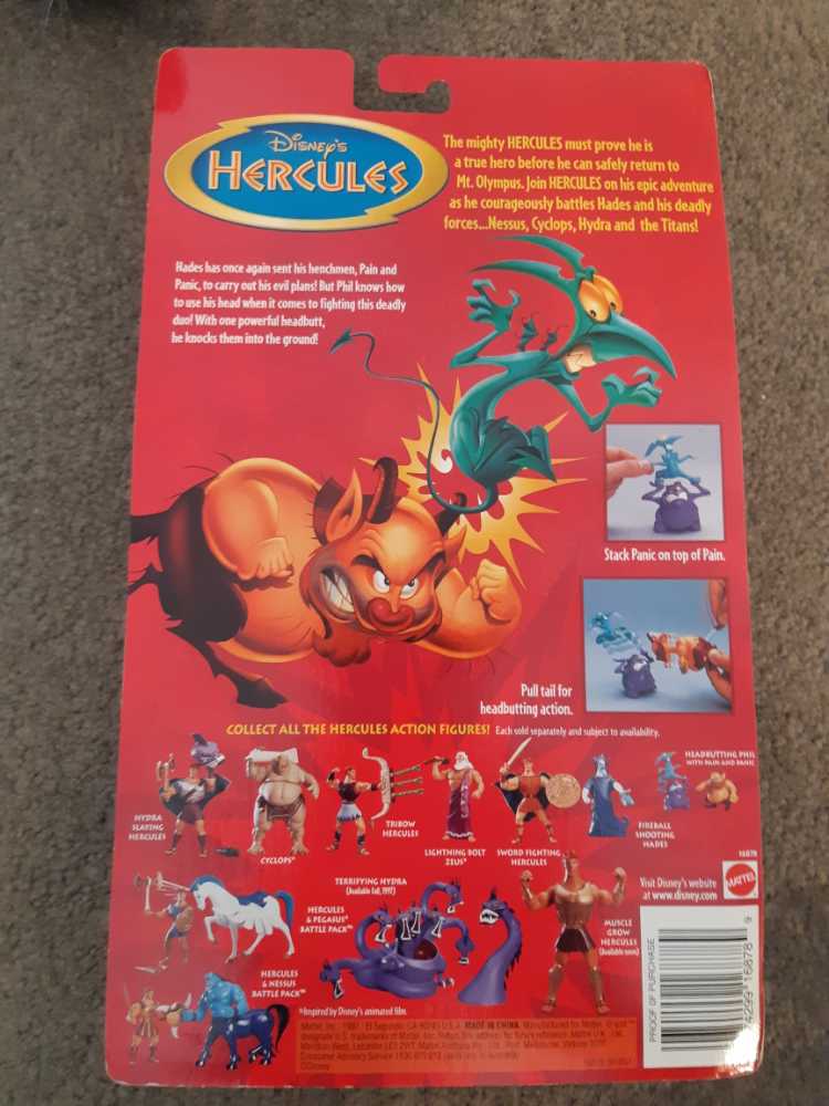 Disney’s Hercules  - Mattel (Hercules) action figure collectible [Barcode 074299168789] - Main Image 2