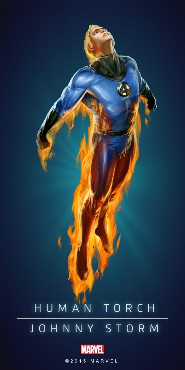 Human Torch - Hasbro (Fantastic Four) action figure collectible [Barcode 5010993655465] - Main Image 4