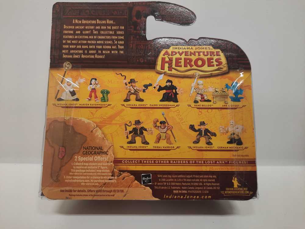 Sallah & Mummy  (Indiana Jones: Adventure Heroes: 2”) action figure collectible [Barcode 653569307532] - Main Image 2