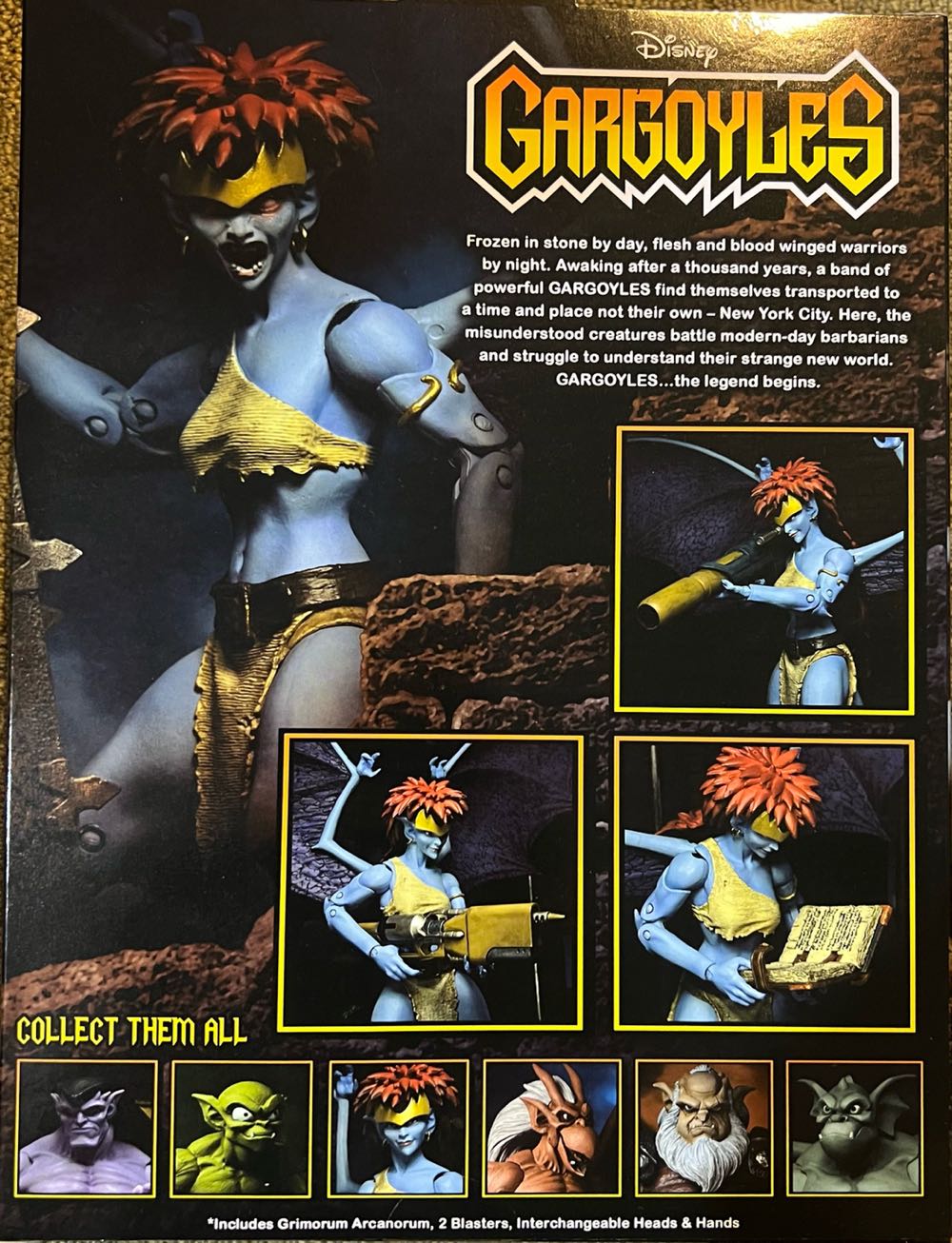 Demona - FANTASY - MONSTERS (Gargoyle) action figure collectible [Barcode 634482345016] - Main Image 2