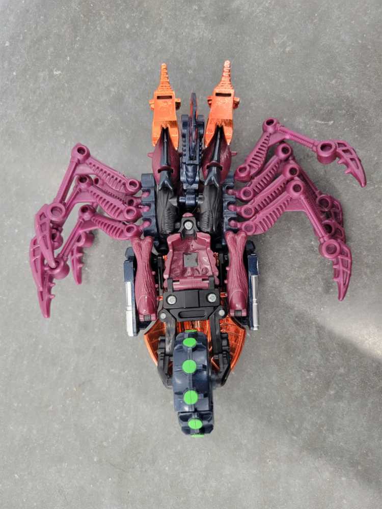 Tarantulas Transmetal (Motor Cycle Mode) 1st - Hasbro (Beast Wars) action figure collectible - Main Image 4