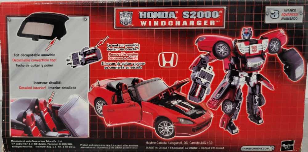 Windcharger 1st Boxed - Hasbro (Alternators) action figure collectible - Main Image 3