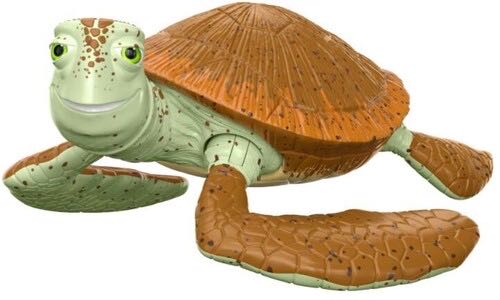 Finding Nemo: CRUSH & SQUIRT Actions Figures 2-pack (Featured Favorites) - Mattel (Disney•Pixar) action figure collectible [Barcode 194735033416] - Main Image 3