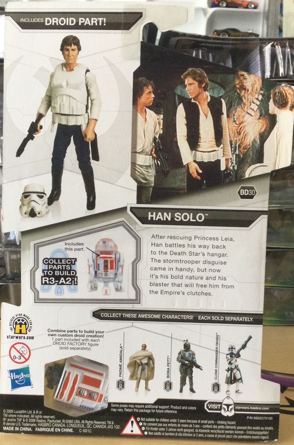 Legacy Collection ‘09 - #30 - Han Solo - Hasbro (A New Hope) action figure collectible - Main Image 2