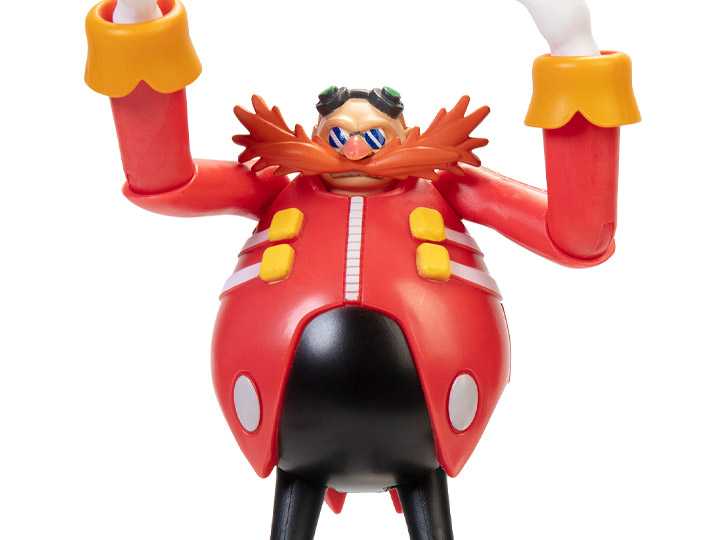 Modern Sonic - Dr. Eggman W/ Checkpoint - Jakks Pacific (Sonic) action figure collectible [Barcode 192995412651] - Main Image 3