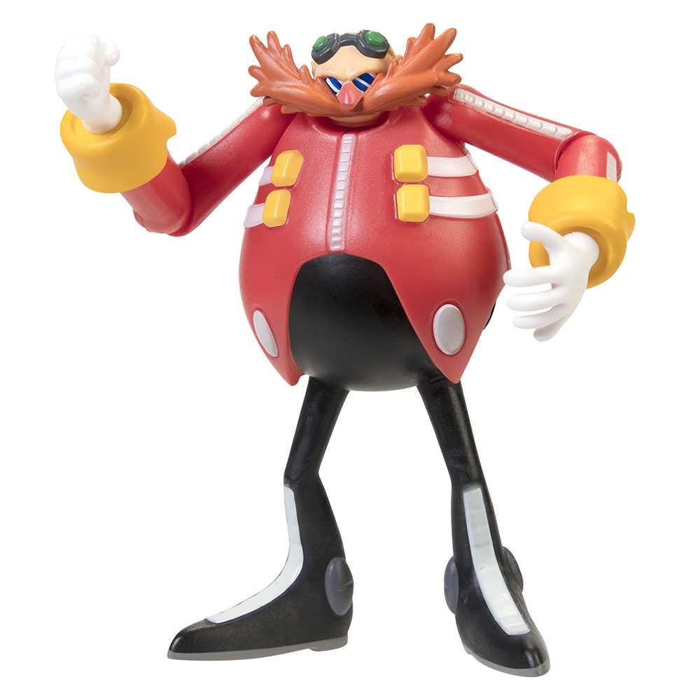 Modern Sonic - Dr. Eggman W/ Checkpoint - Jakks Pacific (Sonic) action figure collectible [Barcode 192995412651] - Main Image 4