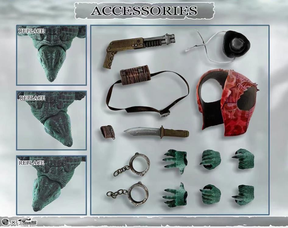 Furay Planet: Wilderness Hunter Crocker [BBTS Exclusive] - Maestro Union (FuRay Planet) action figure collectible - Main Image 4