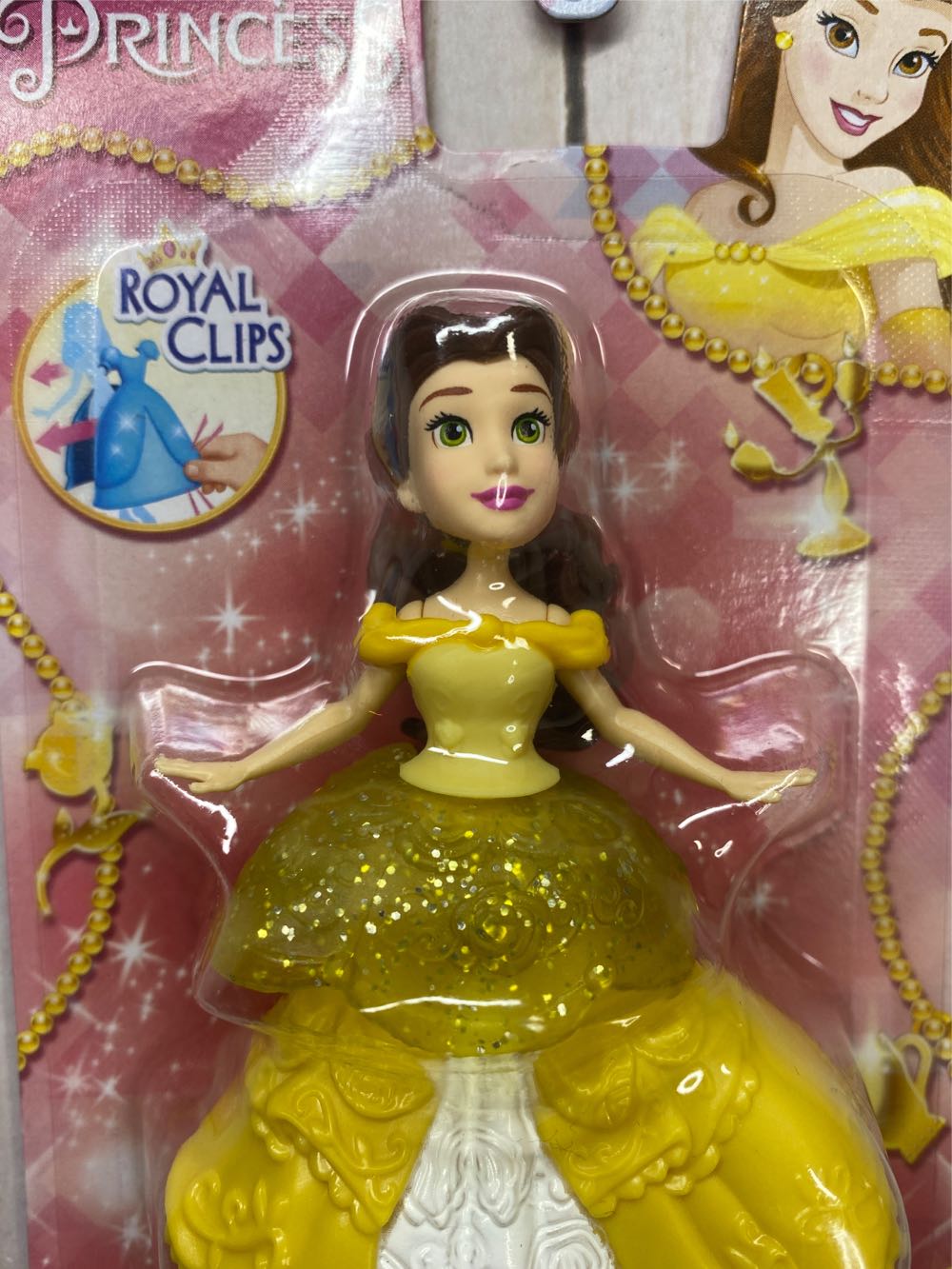 Disney Princess Royal Clips Belle  action figure collectible [Barcode 630509868131] - Main Image 3