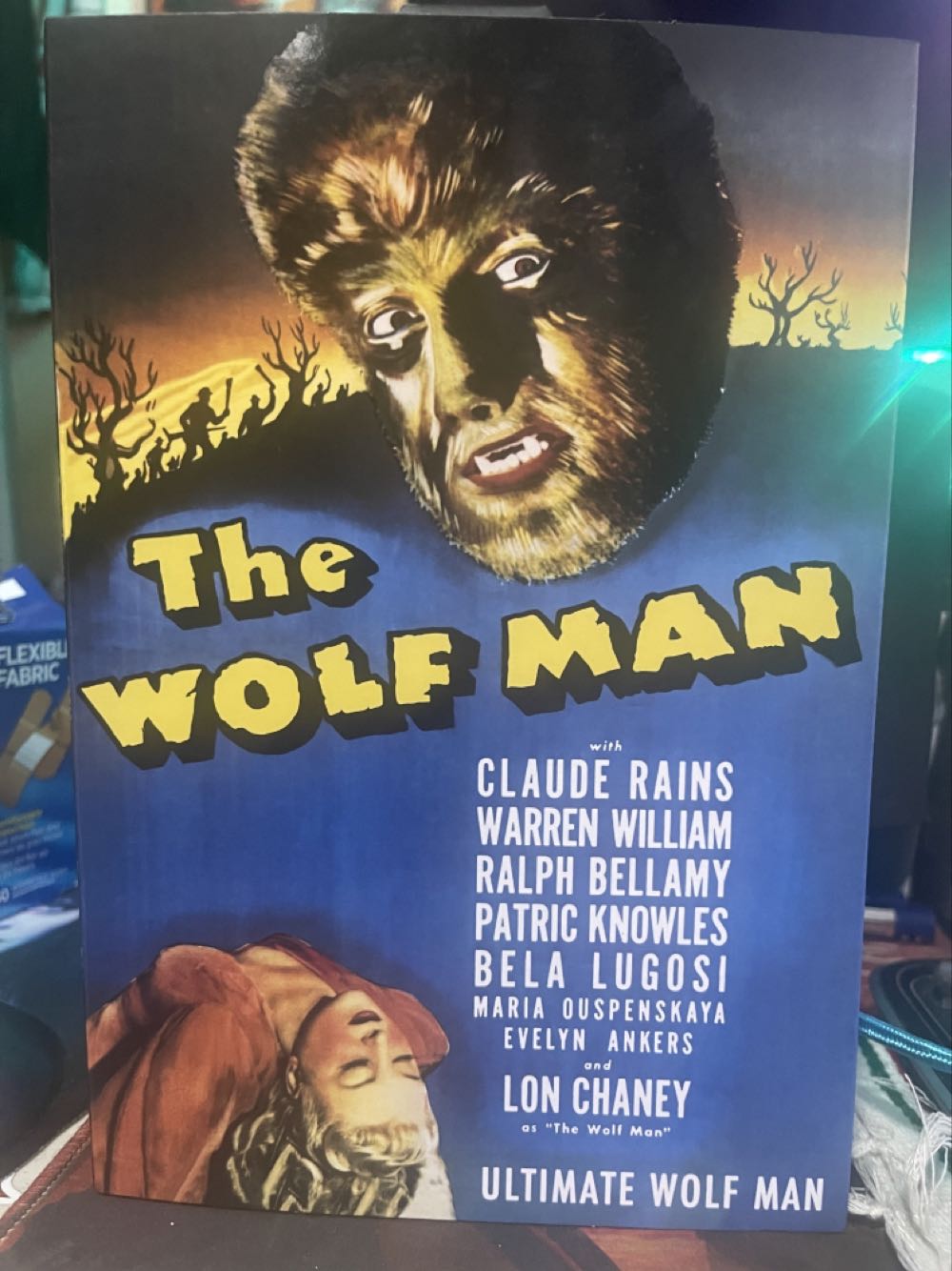 Ultimate The Wolf Man (color) - Neca (Universal Monsters) action figure collectible [Barcode 634482048092] - Main Image 1