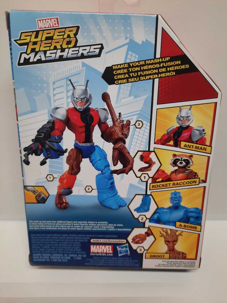 Ant-man  (Super Hero Mashers: Marvel: 6”) action figure collectible [Barcode 630509326464] - Main Image 2