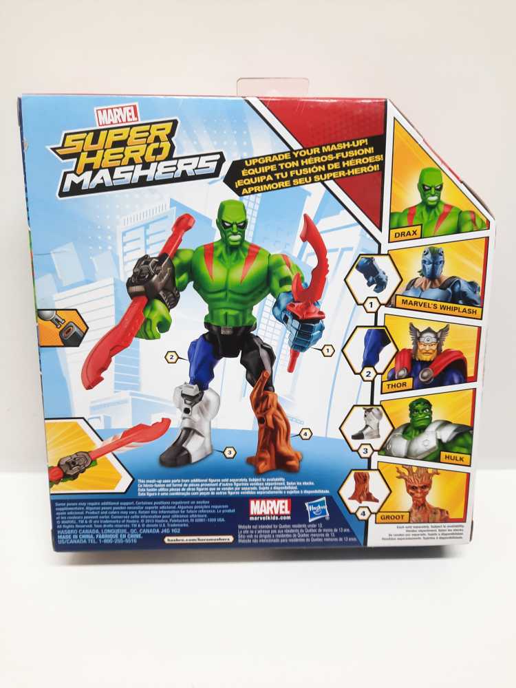 Drax  (Super Hero Mashers: Marvel: 6”) action figure collectible [Barcode 630509320554] - Main Image 2