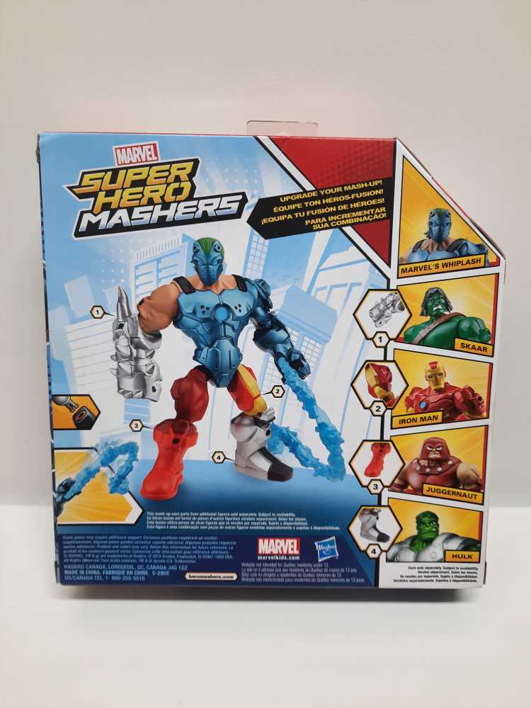 Marvel’s Whiplash  (Super Hero Mashers: Marvel: 6”) action figure collectible [Barcode 630509278671] - Main Image 2