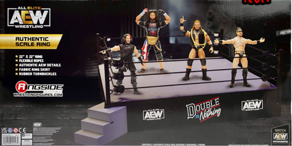 AEW - Scale Ring - Double Or Nothing - Aubrey Edwards - Jazwares (AEW Ringside Exclusive) action figure collectible - Main Image 2