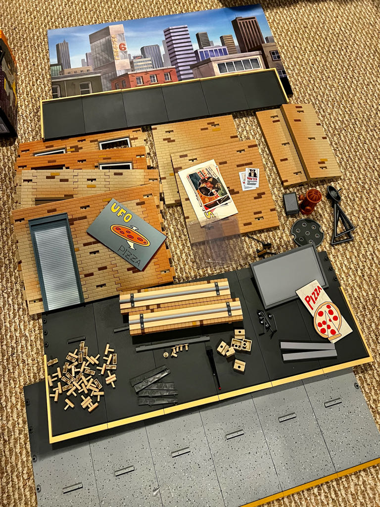 TMNT Street Scene Diorama - Neca (TMNT) action figure collectible [Barcode 634482540695] - Main Image 2