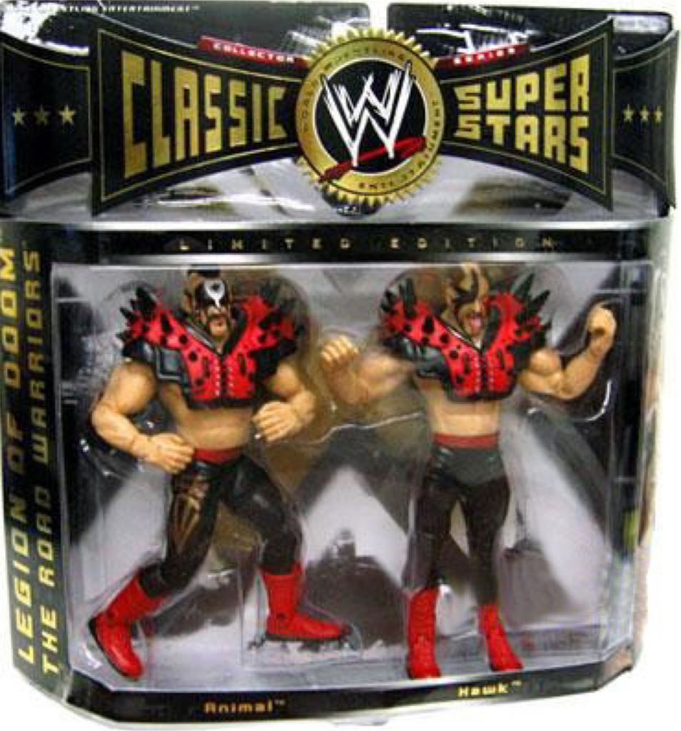 Hawk - Jakks Pacific (WWE Classic Superstars 2-Pack Series 1)) action figure collectible - Main Image 1