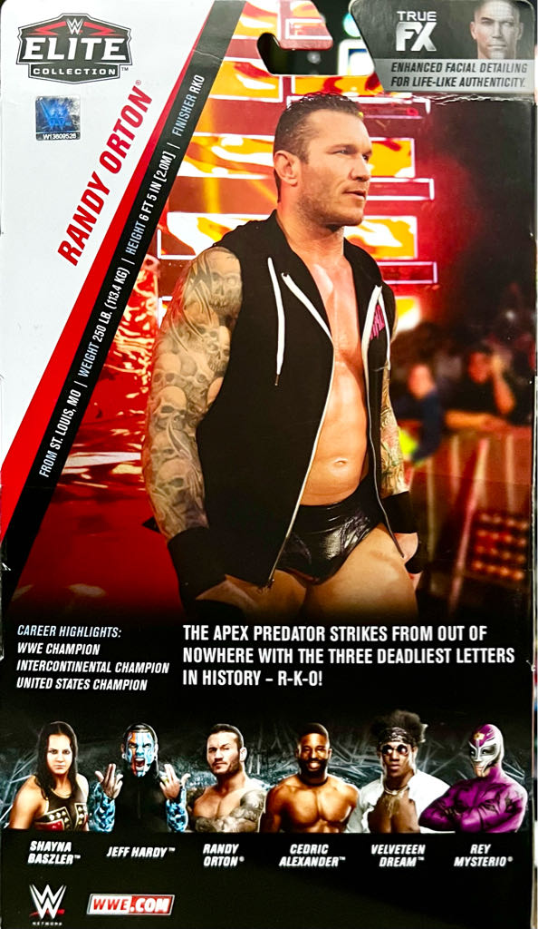 Randy Orton - Mattel (Elite Collection) action figure collectible [Barcode 887961730012] - Main Image 2