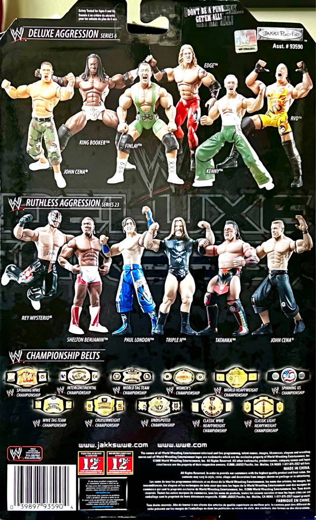 Fit Finlay (Deluxe Aggression 6) - Jakks Pacific (WWE Deluxe Aggression Series 6) action figure collectible [Barcode 039897935904] - Main Image 2