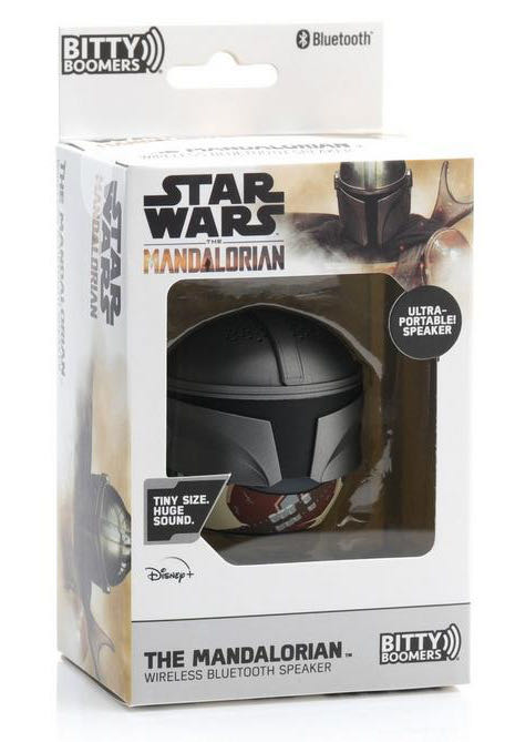Bitty Boomers Star Wars The Mandalorian: The Mandalorian Mini Bluetooth Speaker - Bitty Boomers (Star Wars Mandalorian) action figure collectible [Barcode 746507354085] - Main Image 2