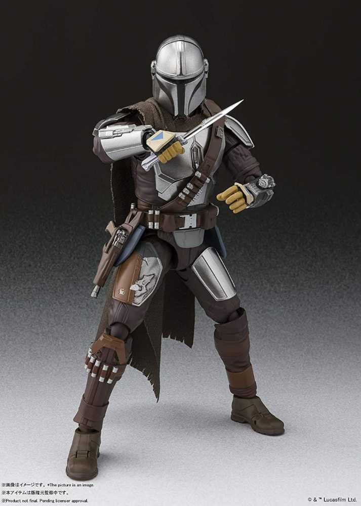 S.H. Figuarts Star Wars: The Mandalorian (Beskar Armor) - Bandai Spirits (Star Wars) action figure collectible - Main Image 3