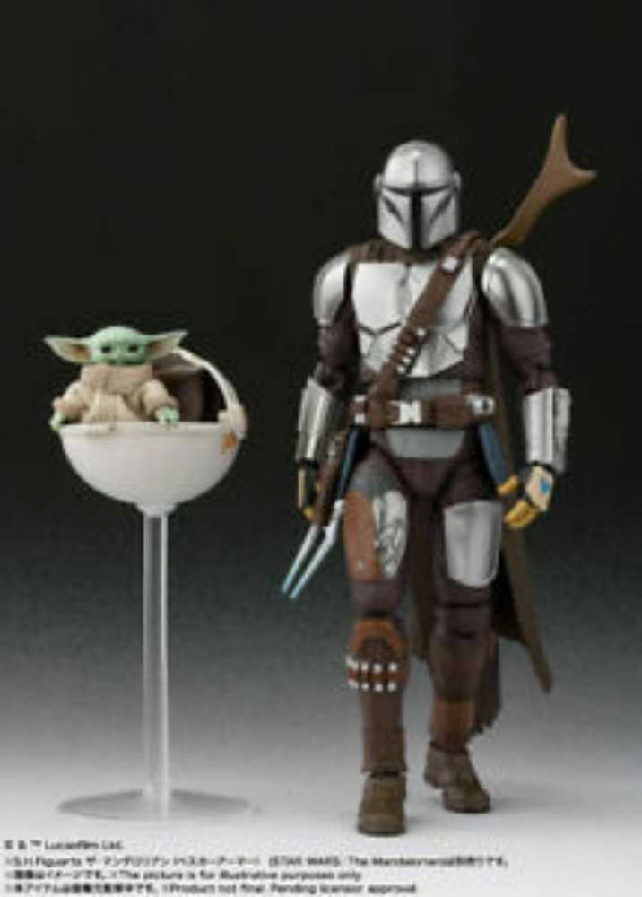 S.H. Figuarts Star Wars: The Mandalorian (Beskar Armor) - Bandai Spirits (Star Wars) action figure collectible - Main Image 4