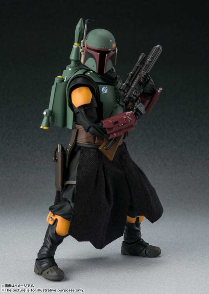 S.H. Figuarts Star Wars: Boba Fett (The Mandalorian) - Bandai Spirits (Star Wars) action figure collectible - Main Image 3