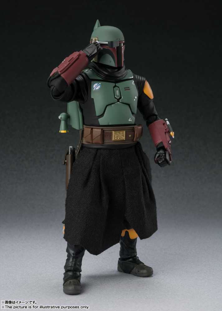 S.H. Figuarts Star Wars: Boba Fett (The Mandalorian) - Bandai Spirits (Star Wars) action figure collectible - Main Image 4