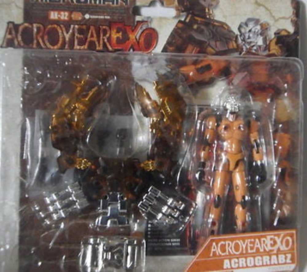 AX-32  A C R O G R A B Z - Takara (Microman AcroYearExo) action figure collectible [Barcode 4904880649785] - Main Image 2