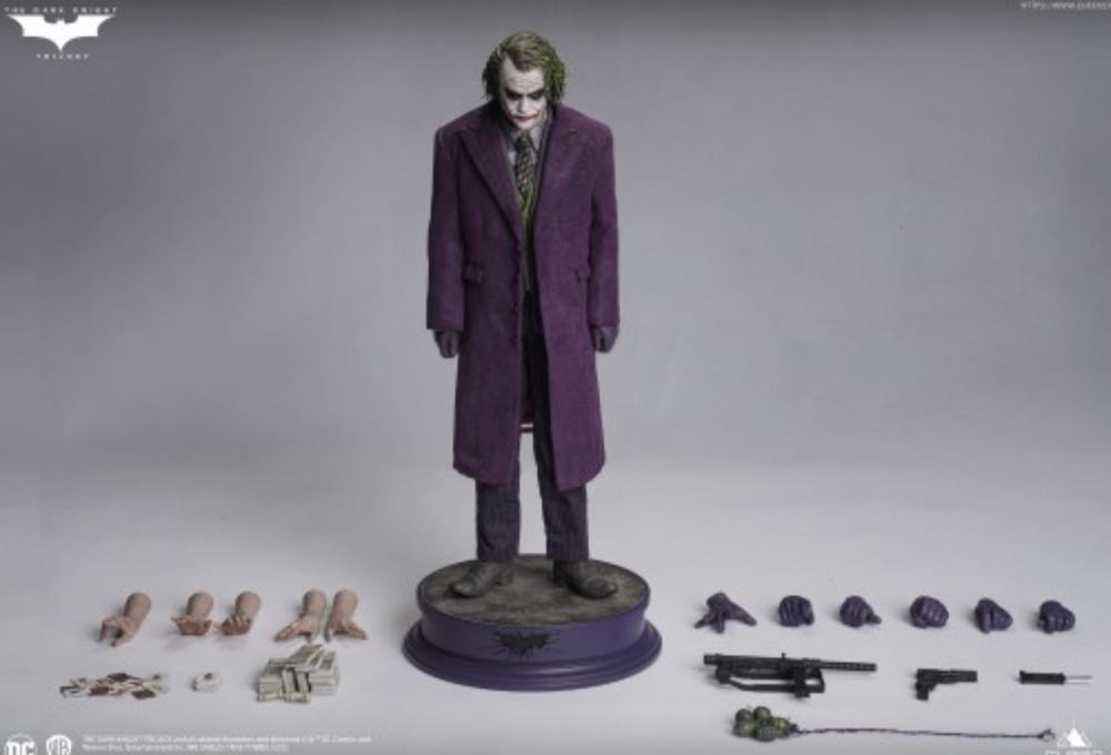 InArt TDK Heath Ledger Joker (Standard Version) - Queen Studios (Joker) action figure collectible - Main Image 2