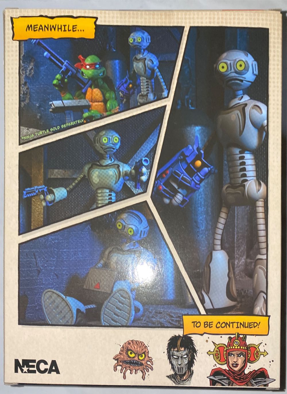 TMNT (Mirage Comics) - Fugitoid - Neca/Reel Toys (Teenage Mutant Ninja Turtles) action figure collectible [Barcode 634482542422] - Main Image 2