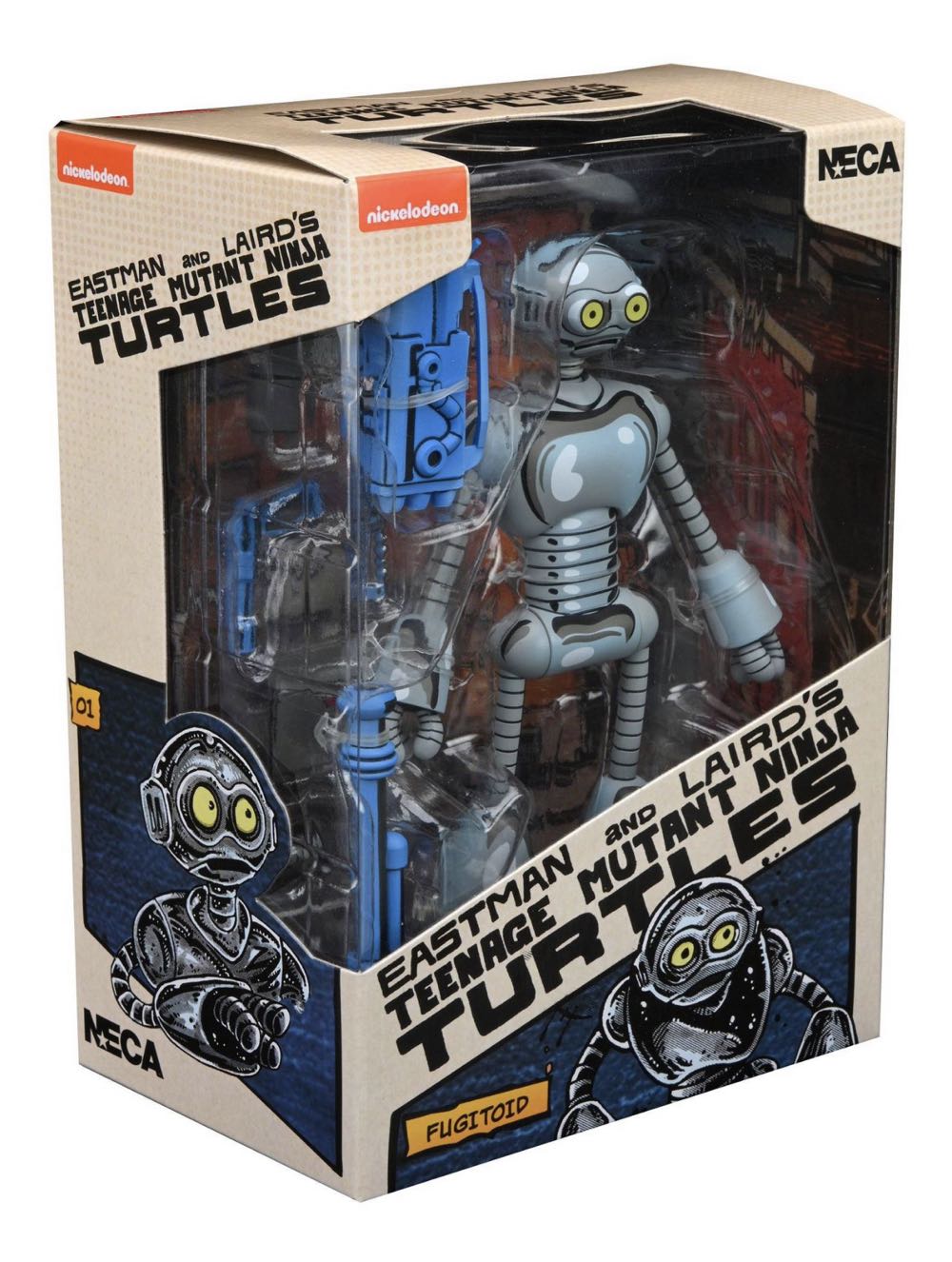 TMNT (Mirage Comics) - Fugitoid - Neca/Reel Toys (Teenage Mutant Ninja Turtles) action figure collectible [Barcode 634482542422] - Main Image 4