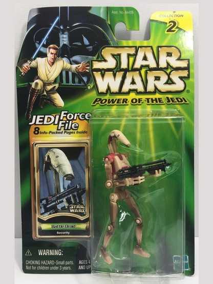 Battle Droid (Security) - Hasbro (Power Of The Jedi - Green Card) action figure collectible [Barcode 4904810608042] - Main Image 2