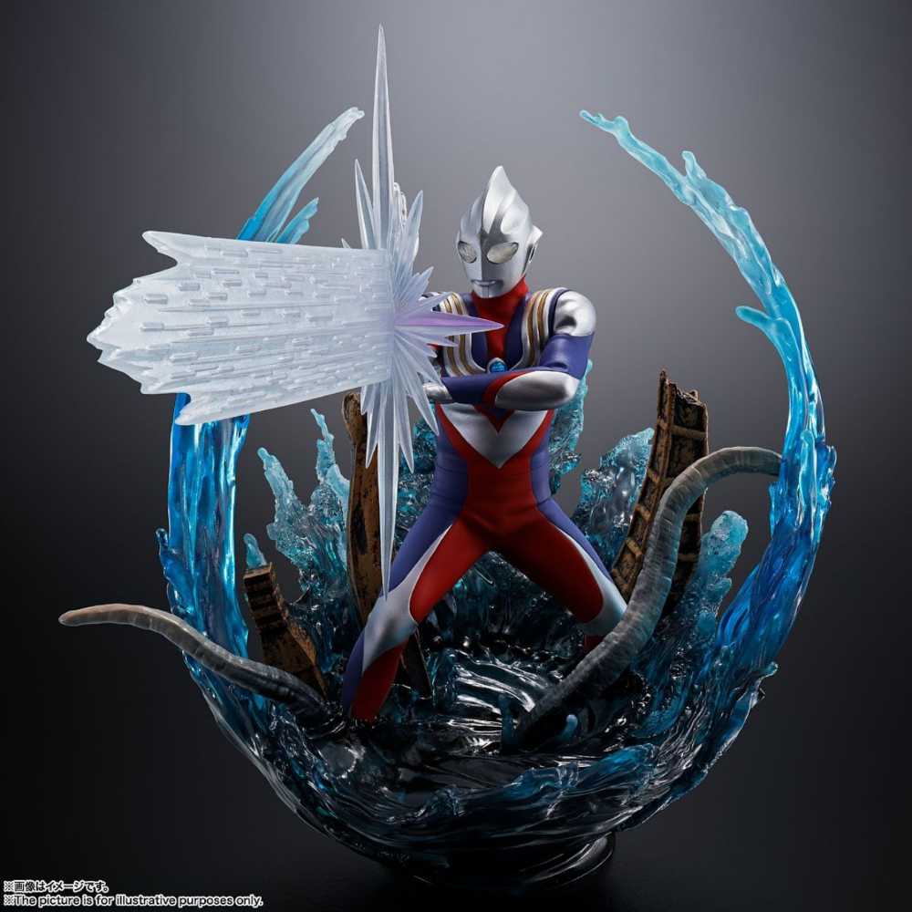 Figuarts ZERO [Super Fierce Battle] Ultraman Tiga Multi Type - Figuarts Zero (Ultraman) action figure collectible - Main Image 1