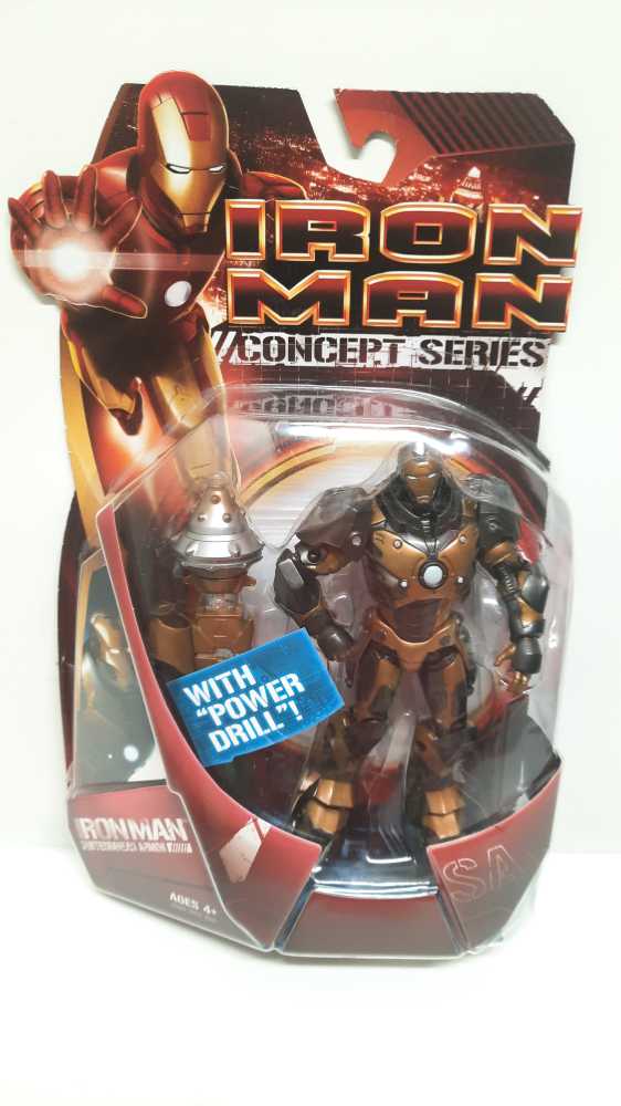 Iron Man (Subterranean Armor)  (Marvel: Iron Man: 6”) action figure collectible [Barcode 653569359081] - Main Image 1