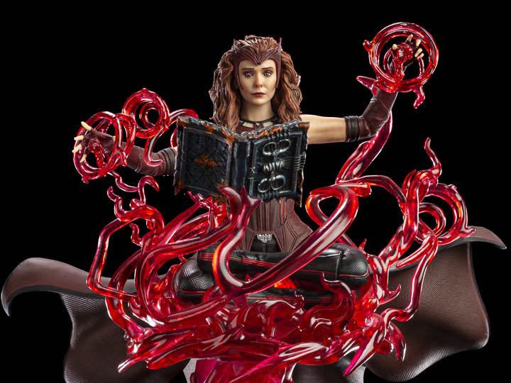 Scarlet Witch from WandaVision - 1/10 Deluxe Art Scale Limited Edition Statue - Iron Studios (WandaVision (2021)) action figure collectible - Main Image 2
