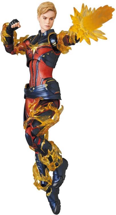 Captain Marvel (Avengers: Endgame) - MAFEX No.163 - Medicom (MAFEX - Marvel) action figure collectible - Main Image 2