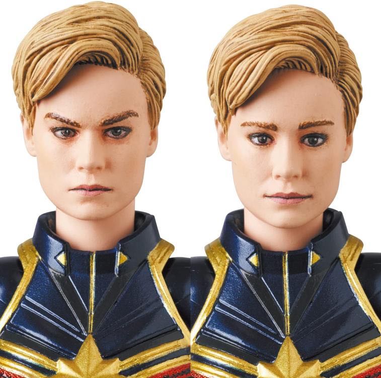 Captain Marvel (Avengers: Endgame) - MAFEX No.163 - Medicom (MAFEX - Marvel) action figure collectible - Main Image 3