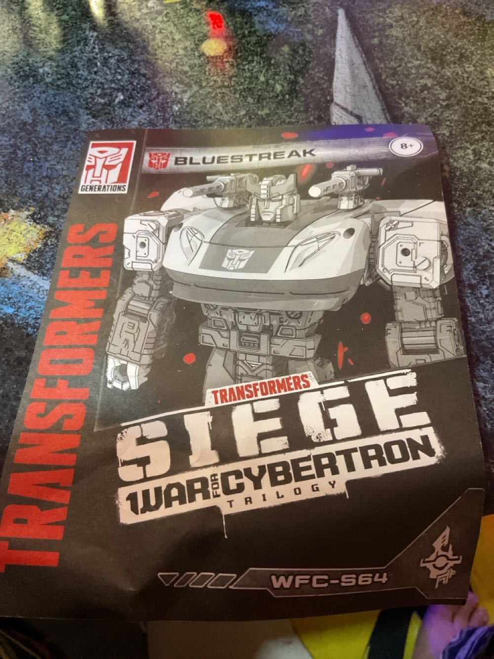 Bluestreak Siege WFC - Hasbro (Transformers) (Transformers Siege War For Cybertron) action figure collectible - Main Image 4