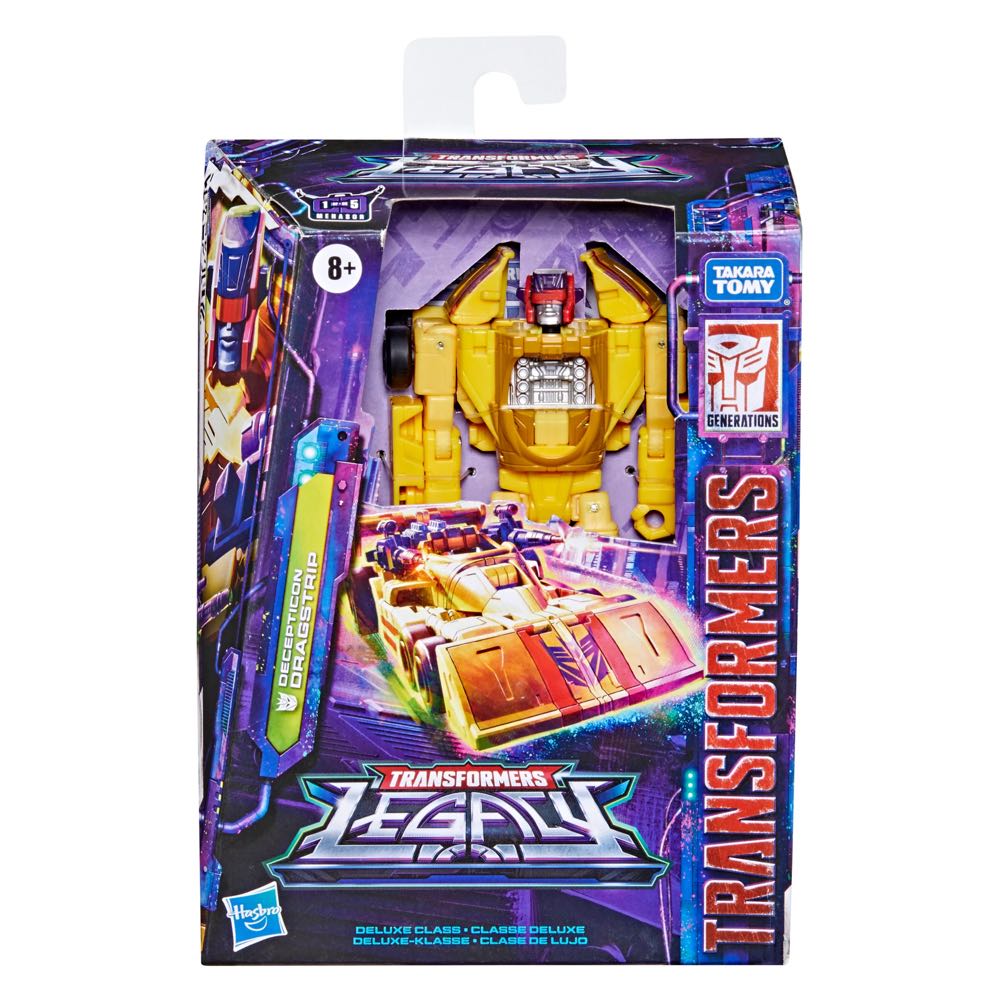 Legacy Dragstrip - Hasbro (Transformers) (Transformers Legacy) action figure collectible - Main Image 3