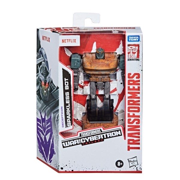 Netflix Sparkless Bot - Hasbro (Transformers) (Transformers Netflix War For Cybertron) action figure collectible - Main Image 3