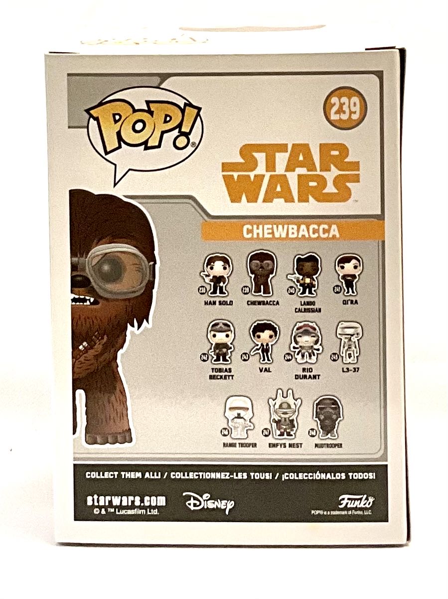 Chewbacca #239  (Funko Pop!) action figure collectible [Barcode 889698269759] - Main Image 2