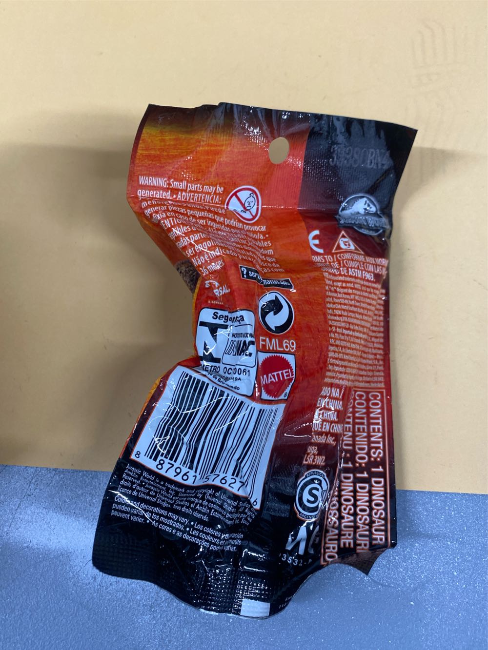 Jurassic World Mini Dinosaur Action Figure With 1 Or 2 Movable Joints Iconic To Its Species Realistic Sculpting & Decoration Great Collectible Gift Ages 4 Years Old & Up Styles May Vary  action figure collectible [Barcode 887961576276] - Main Image 3