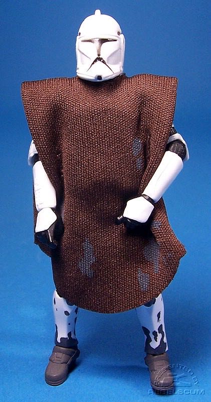 Hawkbat Battalion Clone Trooper No Coin #50 - Hasbro (Star Wars 30th Anniversary Collection) action figure collectible [Barcode 653569296874] - Main Image 2