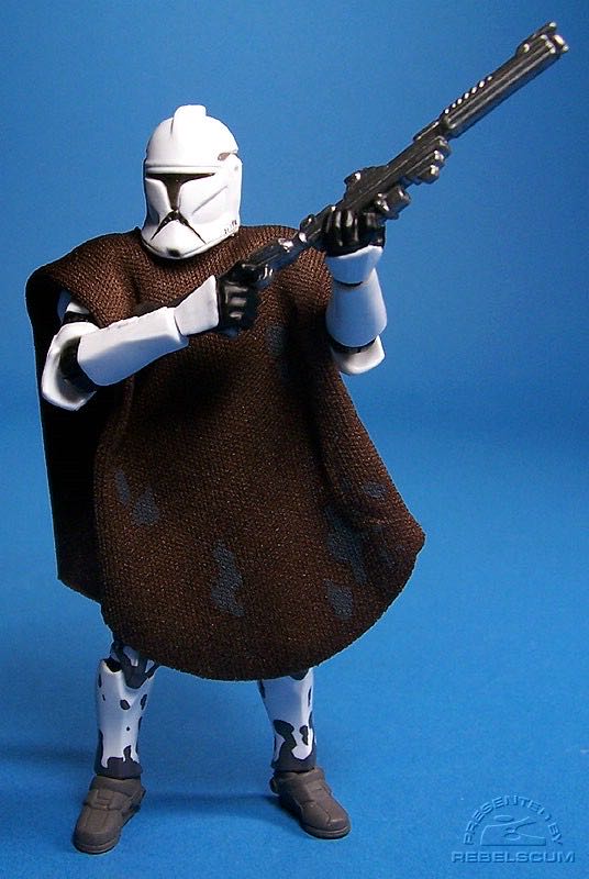 Hawkbat Battalion Clone Trooper No Coin #50 - Hasbro (Star Wars 30th Anniversary Collection) action figure collectible [Barcode 653569296874] - Main Image 4