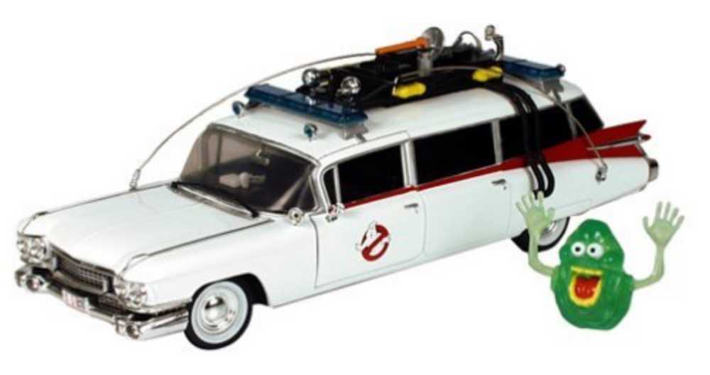 Ghostbusters Ecto 1 1:21 diecast model - JoyRide (Ghostbusters) action figure collectible - Main Image 3