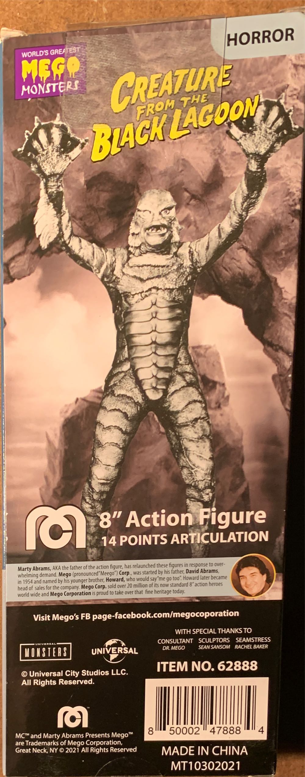MEGO Creature From The Black Lagoon Figure - Mego (MEGO: Universal Monsters) action figure collectible [Barcode 850002478884] - Main Image 2