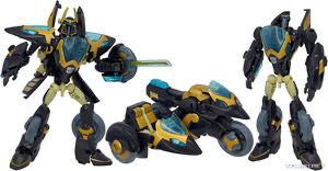 Prowl, Samurai (TFA) 1 - Hasbro (Transformers) (Transformers Animated) action figure collectible - Main Image 4