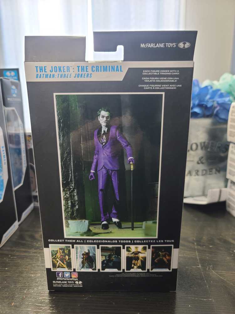 DC Multiverse Three Jokers The Joker: The Criminal - McFarlane Toys™ (Comic Book) action figure collectible - Main Image 3