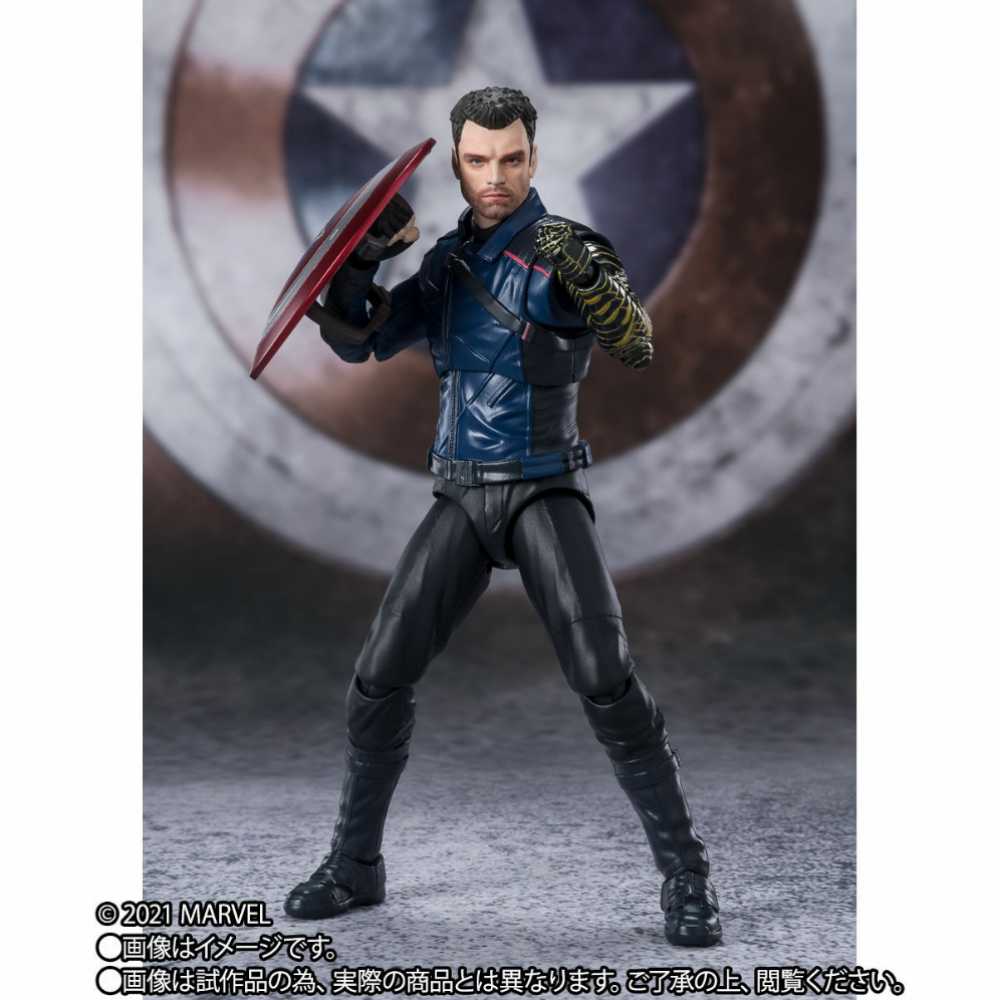 S.H. Figuarts The Falcon and the Winter Soldier: The Winter Soldier - Bandai Spirits (MARVEL) action figure collectible - Main Image 3