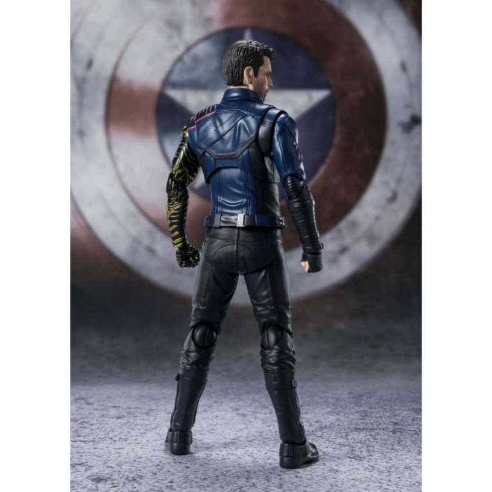 S.H. Figuarts The Falcon and the Winter Soldier: The Winter Soldier - Bandai Spirits (MARVEL) action figure collectible - Main Image 4