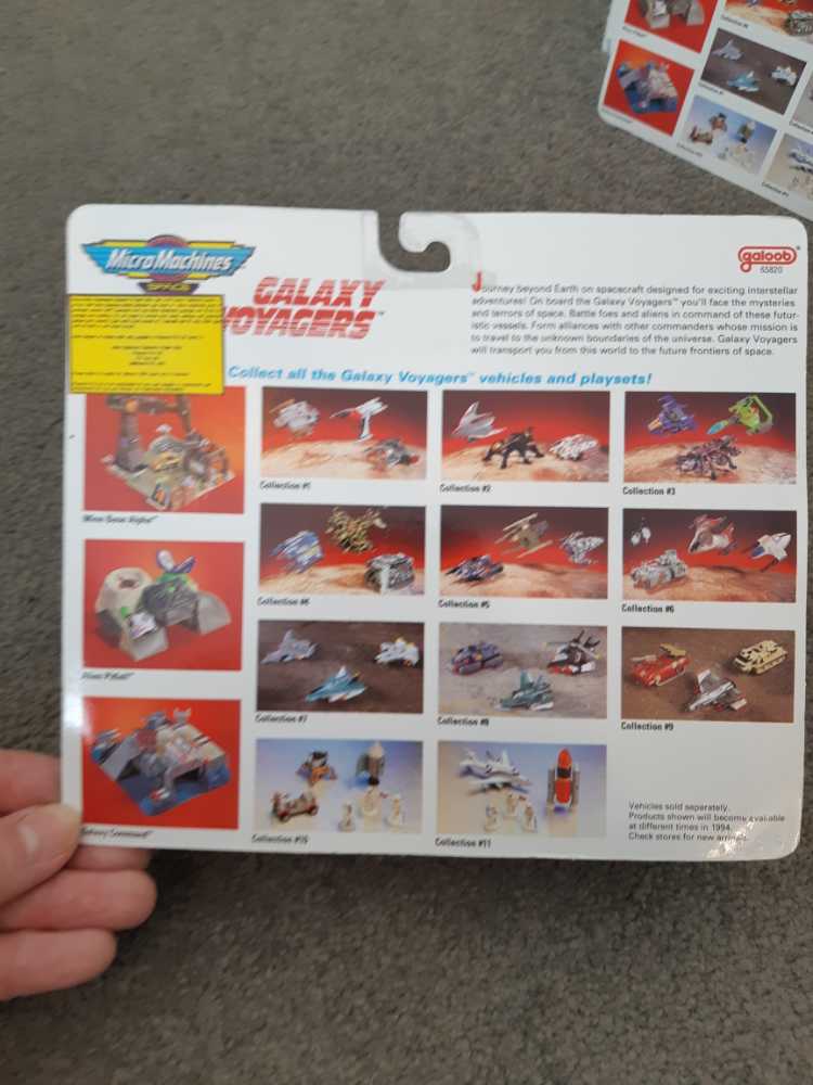 Micro Machines #4 Galaxy Voyagers Collection  - Galoob (Micro Machines) action figure collectible [Barcode 047246658930] - Main Image 2